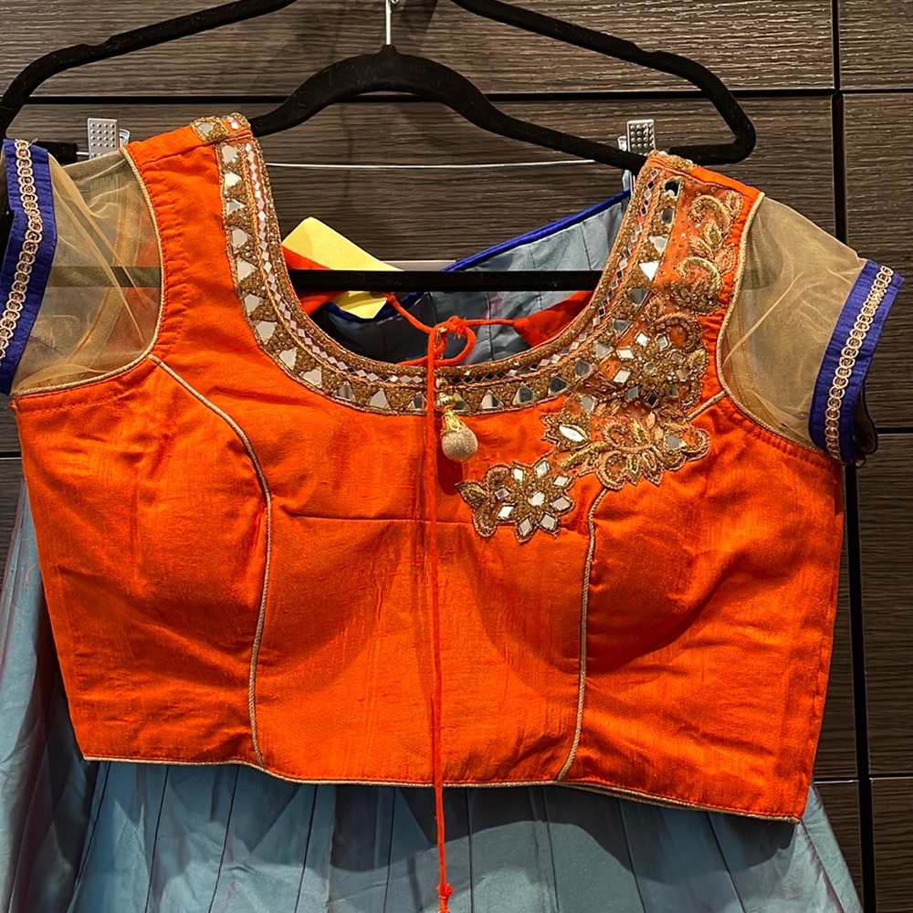 Indo western Chaniya  choli